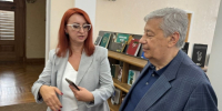 Аркадий Чернецкий встретился с коллективом Библиотеки им. Белинского - Законодательное Собрание