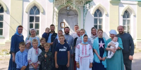 Прихожане храма Троицы Живоначальной г. Липецка приняли участие в семейном палаточном слете на берегу реки Дон - Первое Липецкое благочиние
