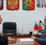 Рабочая встреча заместителя Председателя Госдумы А. В. Гордеева с Главой Таловского района. - Администрация Таловского района