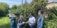 В Наровчатском районе продолжается работа по профилактике пожарной безопасности в жилом секторе - Наровчатский район