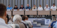 Начальник Краснодарского гарнизона полиции Андрей Платонов принял участие в совещании на тему безопасности детей в предстоящем учебном году - Управление МВД России по городу Краснодару