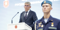 Дмитрий Миляев на церемонии вручения и передачи наград: «В нашем единстве – главная сила и опора России» - Правительство области