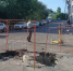 После ремонта трубопровода рабочие оставили разрытую яму на пр. М. Нагибина - DonDay.Ru