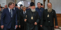 Патриарх Кирилл оценил ход реставрационных работ в Соловецком монастыре - Пресс-центр Правительства