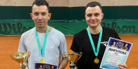 Виктор Полков и Даниил Соколов победили на парном теннисном турнире - SportUs.Pro