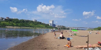 Кировский пляж начнут готовить к зиме - Город Киров