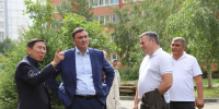 Мэр Иркутска оценил ход благоустройства городских дворов - ИА ИркСиб