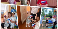 На кануне Дня государственного флага Российской Федерации методисты РДК провели патриотическую акцию по раздаче флажков «Российский триколор» - Балтайский район