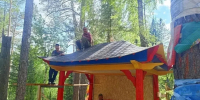 В Бурятии ТОСовцы сделали навес у Престола Чингисхана - Газета Номер один