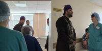 Священник посетил Красноярскую межрайонную клиническую больницу скорой медицинской помощи - Епархия