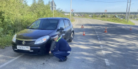 В Каменске-Уральском водитель Renault сбила 18-летнего питбайкера без прав - КП Екатеринбург