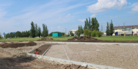 Благоустройства парка в 4 микрорайоне. - Город Шарыпово