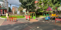 В парке Аполло начались работы по замене детской игровой площадки - Kirov.Online
