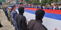 Ко Дню государственного флага России сотрудники Росгвардии из Иркутской области приняли участие в праздничных мероприятиях - Росгвардия