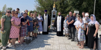 Новая духовная опора: в селе Богатое освятили часовенный столп - Вольская жизнь