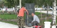 В Окском парке готовят площадки для установки отреставрированных барельефов Героев - Муром24.РФ