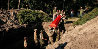В Курске захоронили останки, погибших в годы Великой Отечественной войны - Vkurske.Com
