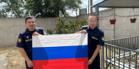 Сотрудники УФСИН России по Республике Калмыкия присоединились к акции «Цвета Родины» - УФСИН