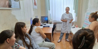Занятие в Школе беременных Мамадышской ЦРБ: здоровье мамы и малыша — в фокусе внимания - Минздрав РТ