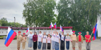 Праздничная акция «Цвета Родины». - Поспелихинский район