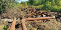 В Северном посёлке Шадринска проводят капитальный ремонт теплотрассы - Shadr.Info
