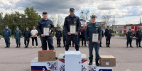 Добровольный пожарный из Яковлевского округа стал вторым на областных соревнованиях - Сетевое издание Победа 31