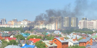 О пожаре в частном секторе сообщили воронежцы - МОЁ! Online