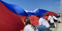 Студенты СГТУ развернули флаг России в Парке покорителей космоса - СГТУ