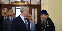 Губернатор поблагодарил волонтёров православной духовной семинарии за помощь бойцам СВО - Правительство Новосибирской области