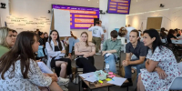 В Краснодаре завершилась региональная стажировка для руководителей и сотрудников Добро.Центров Краснодарского края - Департамент молодежной политики