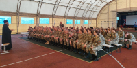 Помощник благочинного Приокского округа посетил военно-патриотический лагерь «Хочу стать десантником» - Нижегородская епархия