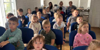 В Историко-художественном музее отметили День самовара с юными новомосковцами - Историко-художественный музей