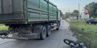 В Никифоровском округе подросток на мотоцикле врезался в грузовик - Тамбовская жизнь