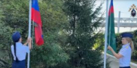 В следственном управлении Курганской области под звуки гимна подняли государственный флаг - Новый мир