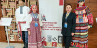 Традиционные костюмы воронежского края представили на муниципальном форуме - Центр народного творчества и кино