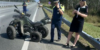 Под Челябинском в ДТП с фурой погибли женщина и ребёнок на квадроцикле - Pchela.News