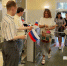 В честь дня Государственного флага Российской Федерации сотрудники УФК по Воронежской области присоединились к акции «Цвета Родины», члены Молодёжного совета Управления вручили сотрудникам ленты и флажки в цветах Российского триколора - УФК по Воронежской области