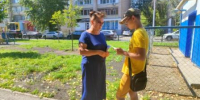 ЦГБ. Отдел читального зала. Патриотическая акция «Под флагом единым» ко Дню Государственного флага Российской Федерации. В рамках акции «Российский триколор» - ЦБС г. Саратова