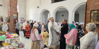 Праздник Преображения Господа Бога и Спаса нашего Иисуса Христа в Константино-Еленинском храме с. Селты - Глазовская Епархия