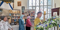 Праздник Преображения Господня, в Александровской церкви г. Глазова - Глазовская Епархия