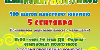 В Бердске пройдёт чемпионат для малышей — открыта регистрация - Бердск-Онлайн.Ru