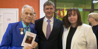 Известный художник Александр Алферов отметил 90-летний юбилей - Администрация г. Кузнецка