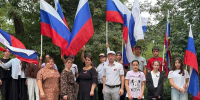 В Сергокалинском районе прошла акция «Ленточка-триколор» - Дагестанская правда