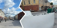 В центре Ярославля демонтировали кресла-маски - YarNews.Ru