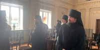 Владыка Тихон и монашествующие Орловской епархии приняли участие в межъепархиальном круглом столе, прошедшем в режиме онлайн. 20 августа 2026 года, г.Орел - Орловская и Ливенская епархия