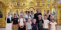 Троицкий собор посетили дети из Центра социальной реабилитации - Свято-Троицкий собор