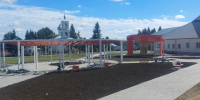 В Аксубаевском муниципальном районе Республики Татарстан продолжается  обновление общественных пространств - Аксубаевский район