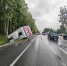 Пассажирский автобус опрокинулся на Выборгском шоссе, пострадали 5 человек - 47Channel.Ru