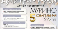 Мурино отмечает 277-летие! - Муринское городское поселение