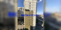 Воронежцы остались недовольны качеством ремонта фасада 9-этажки на Туполева - ГТРК Воронеж